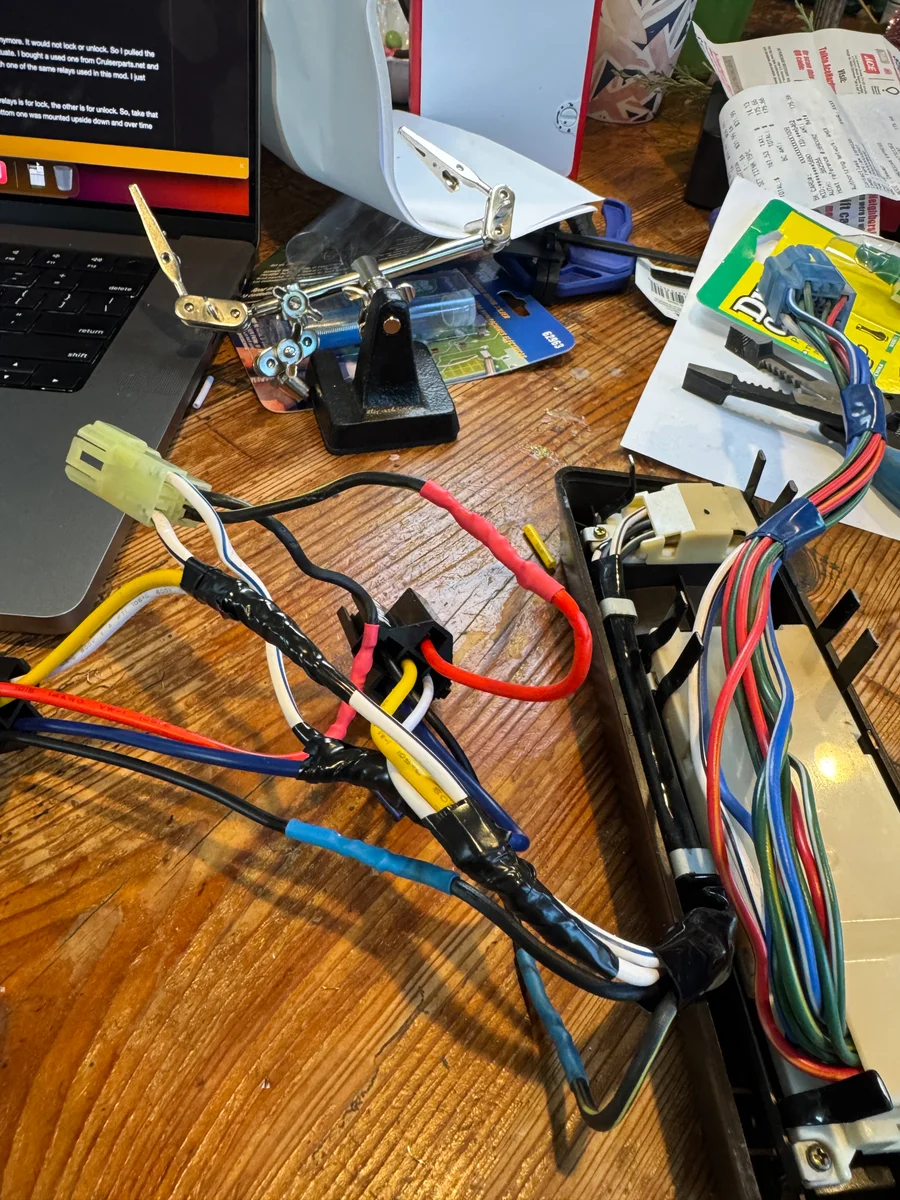 Door lock relay mod