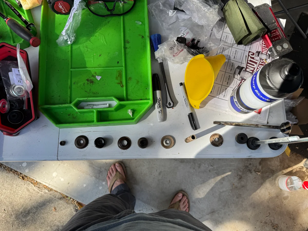 Leaf spring bushings