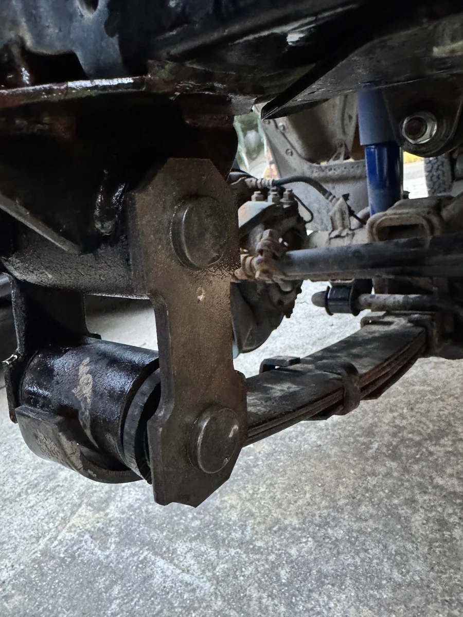 Leaf spring bushings
