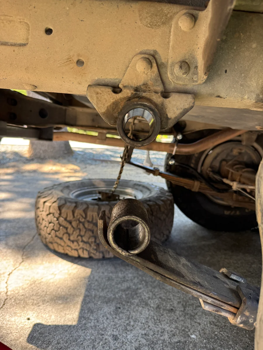 Leaf spring bushings