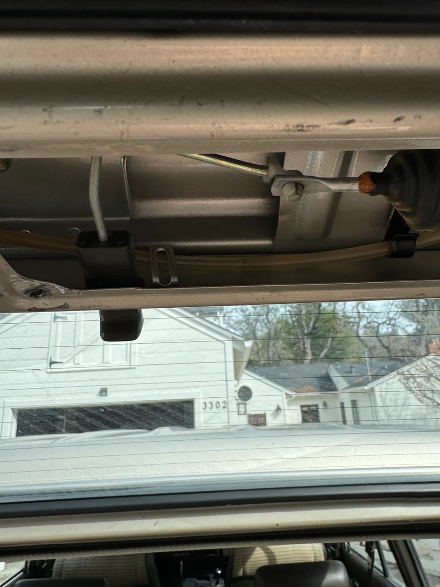 Rear washer