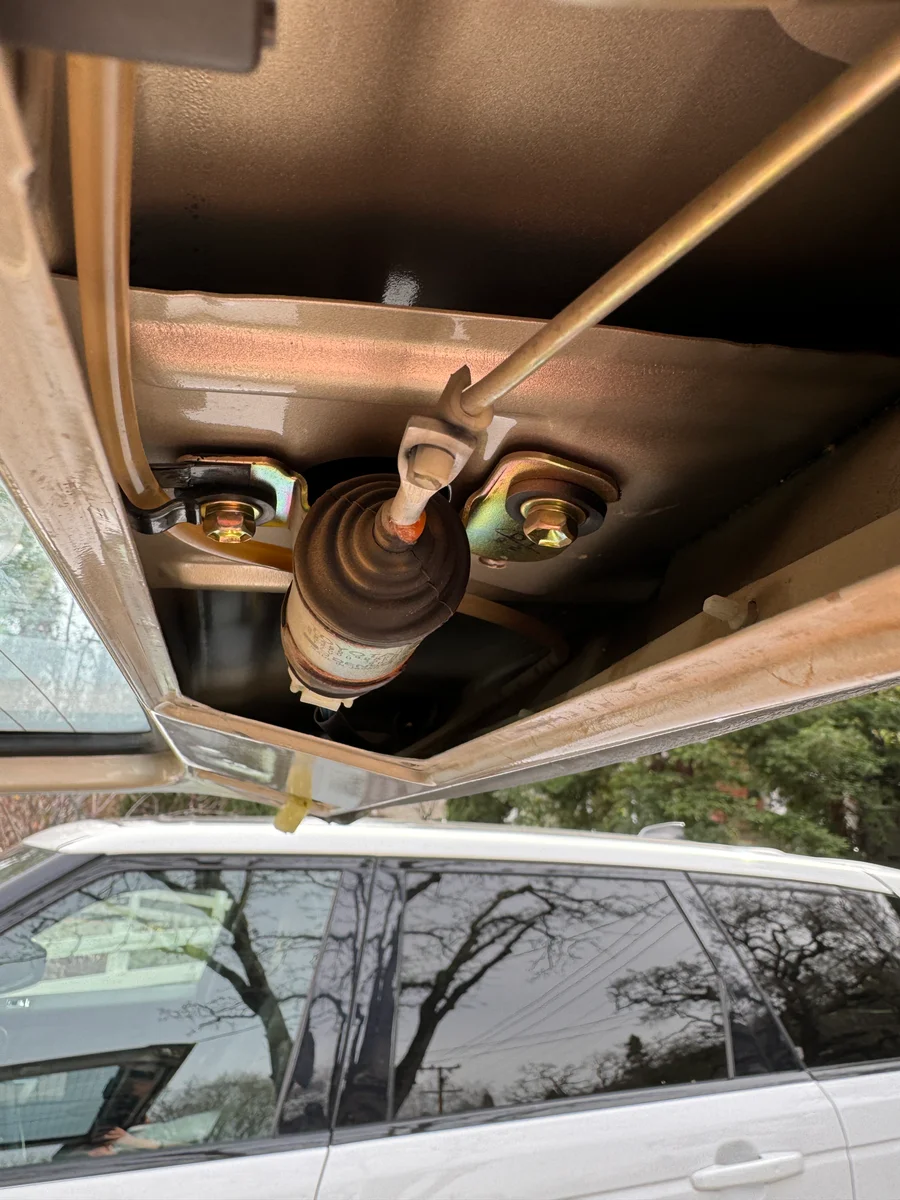 Rear washer