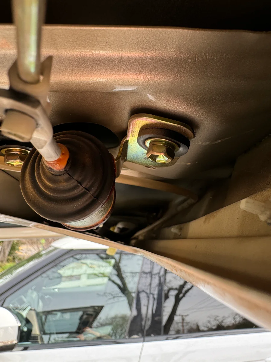 Rear washer