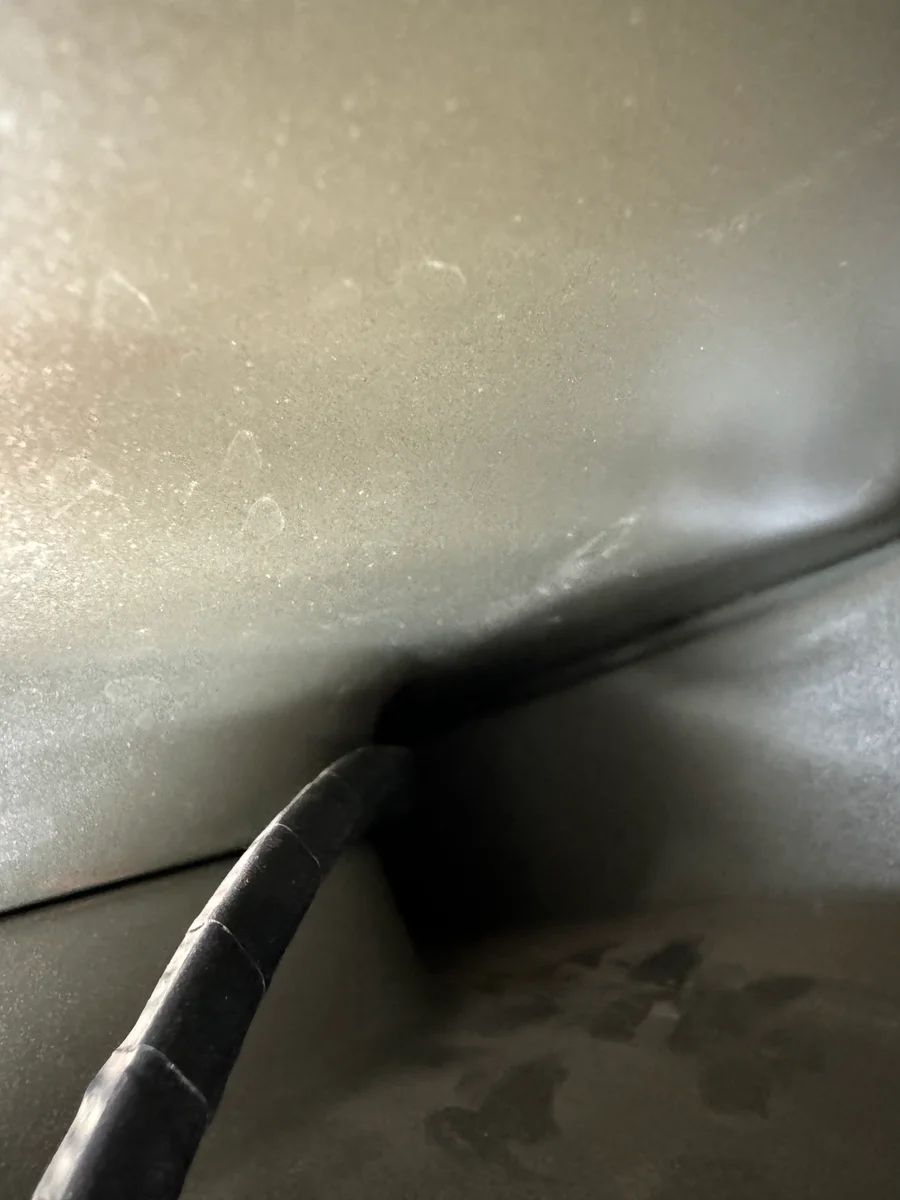 Rear washer