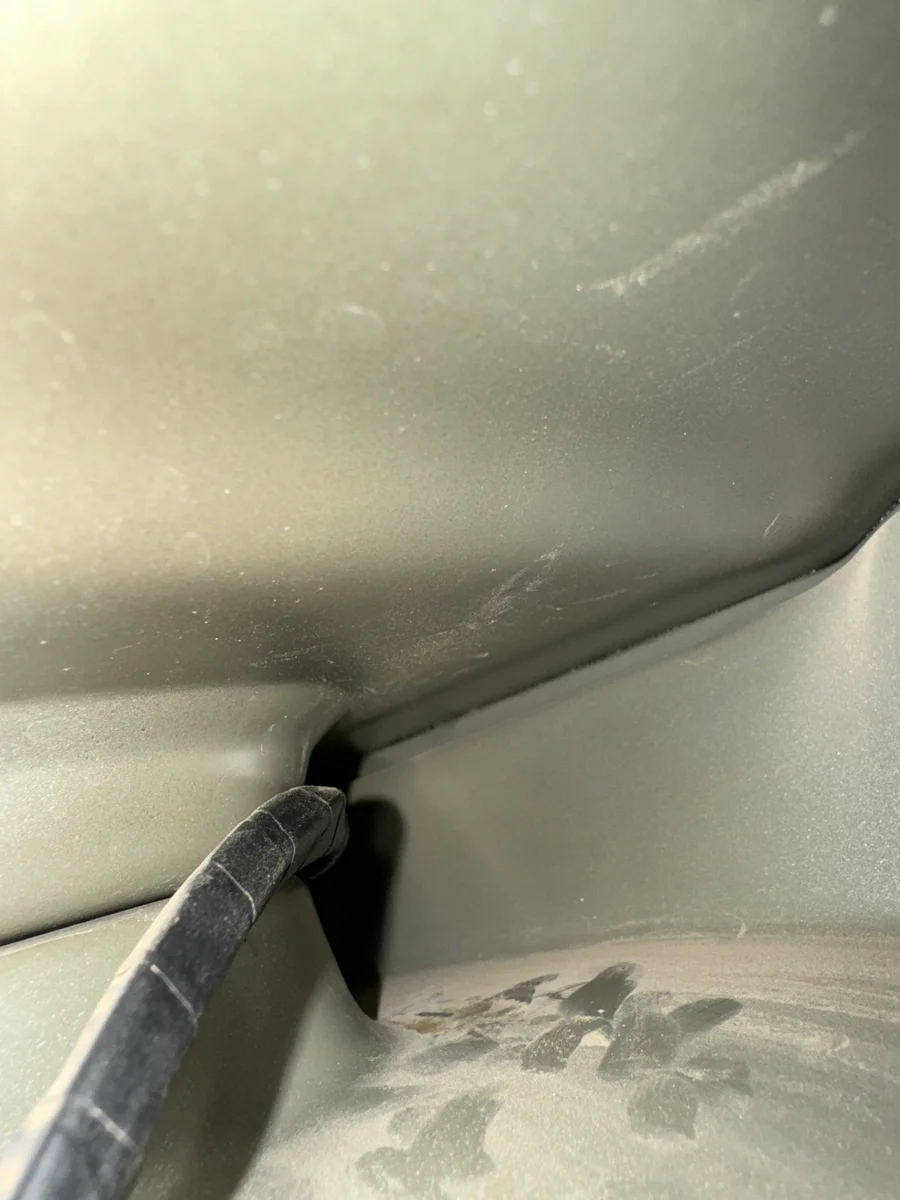 Rear washer
