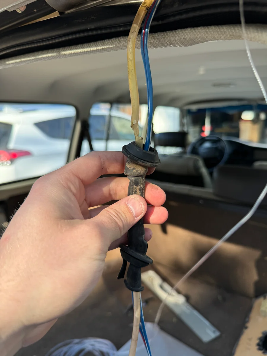 Rear washer