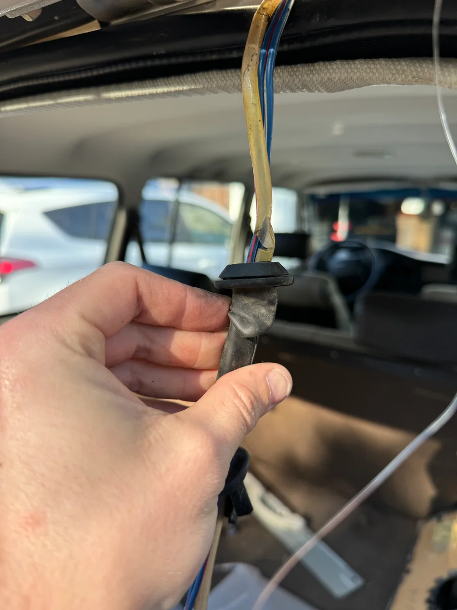 Rear washer