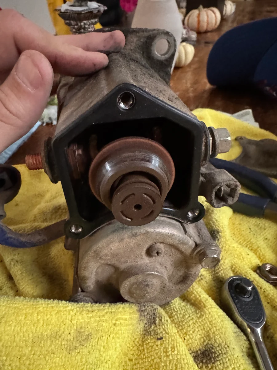 Starter rebuild