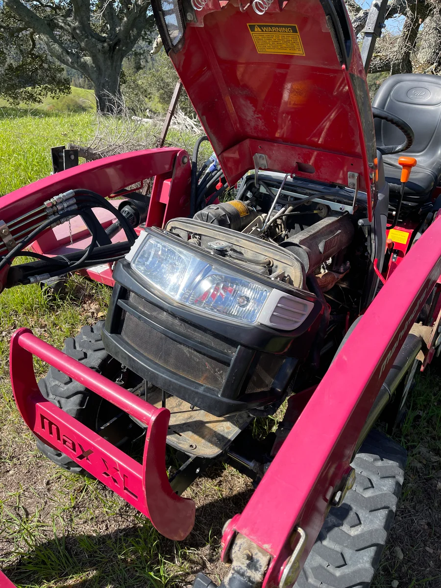 Water pump and belts
