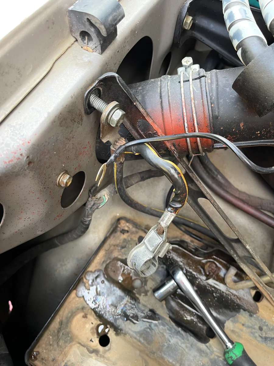 Water pump and belts