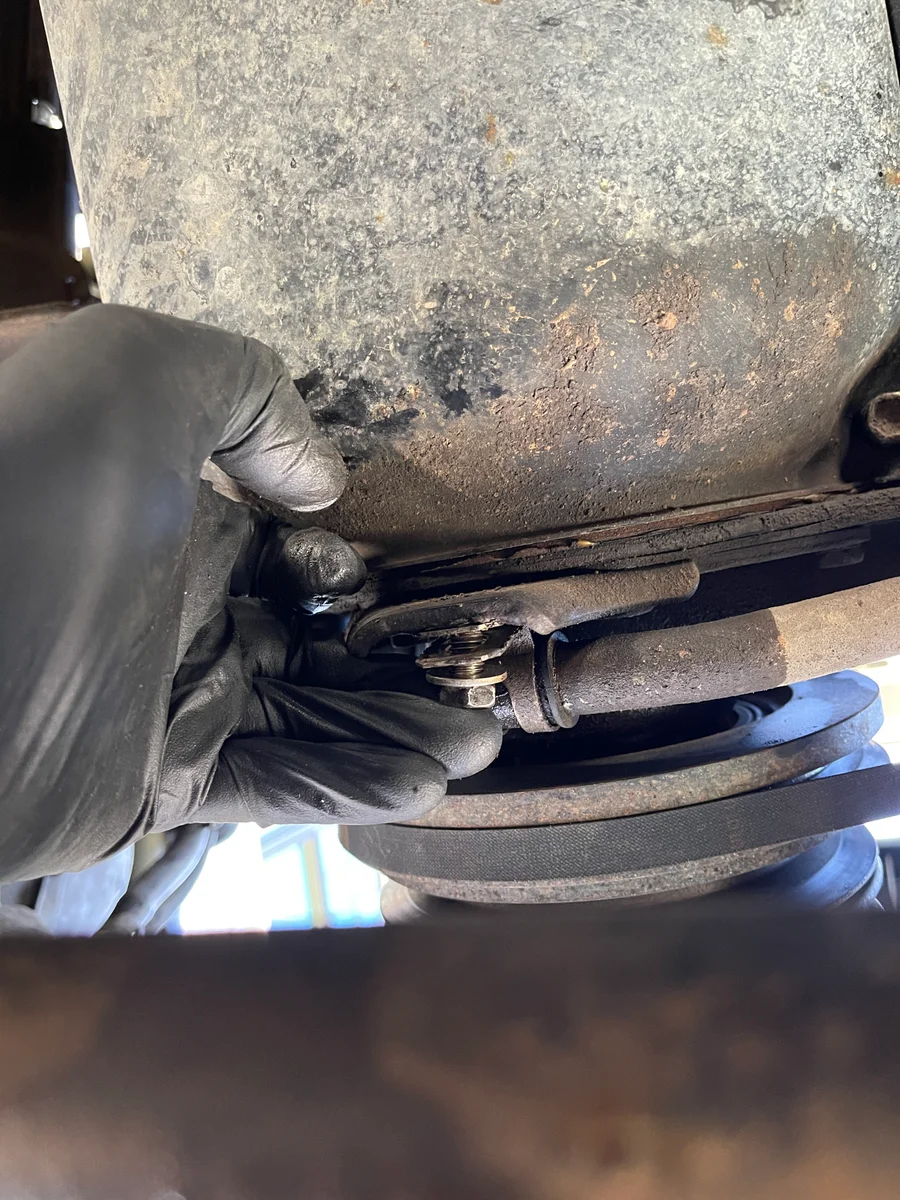 Water pump and belts