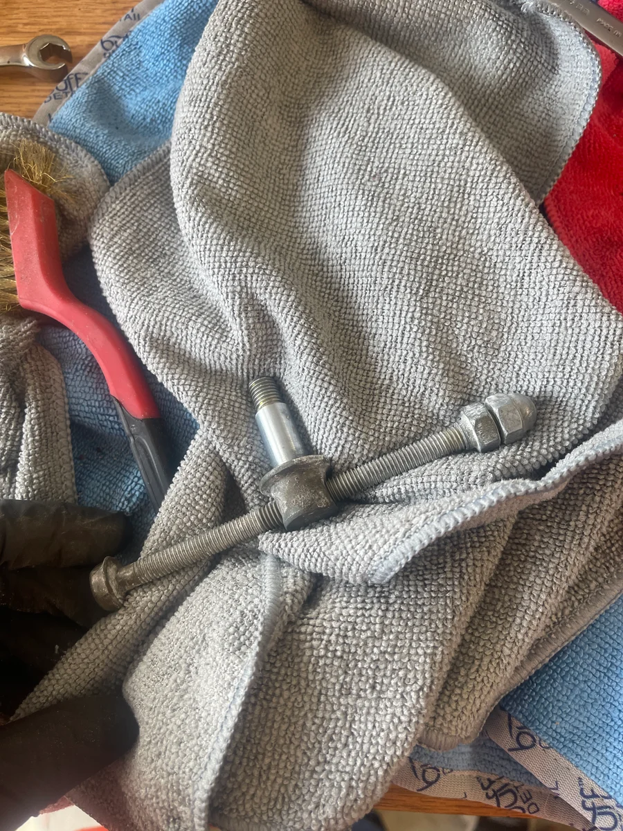 Water pump and belts