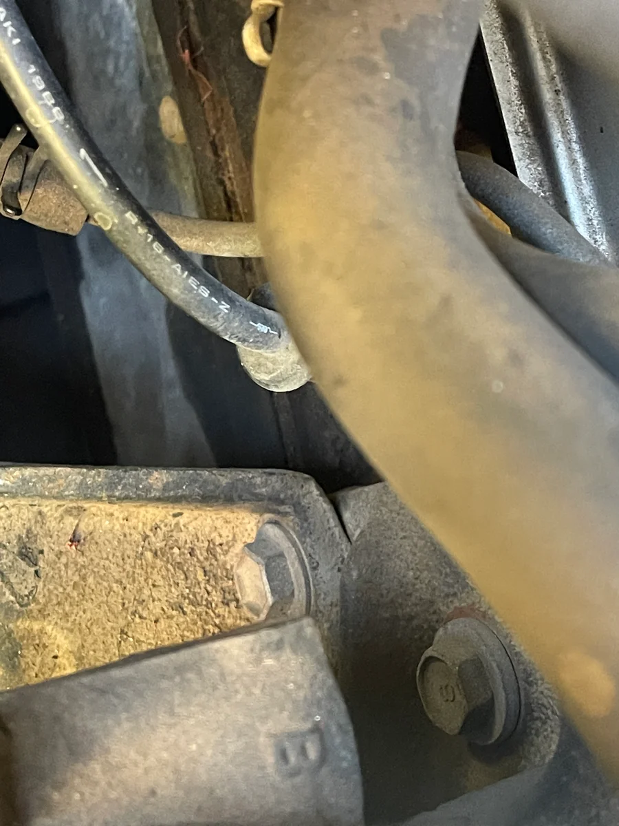 Water pump and belts