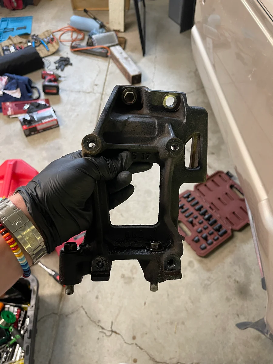 Water pump and belts