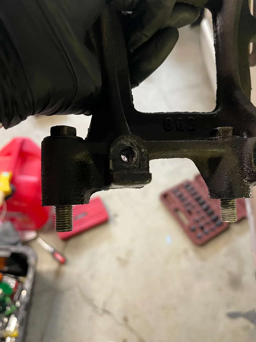 Water pump and belts