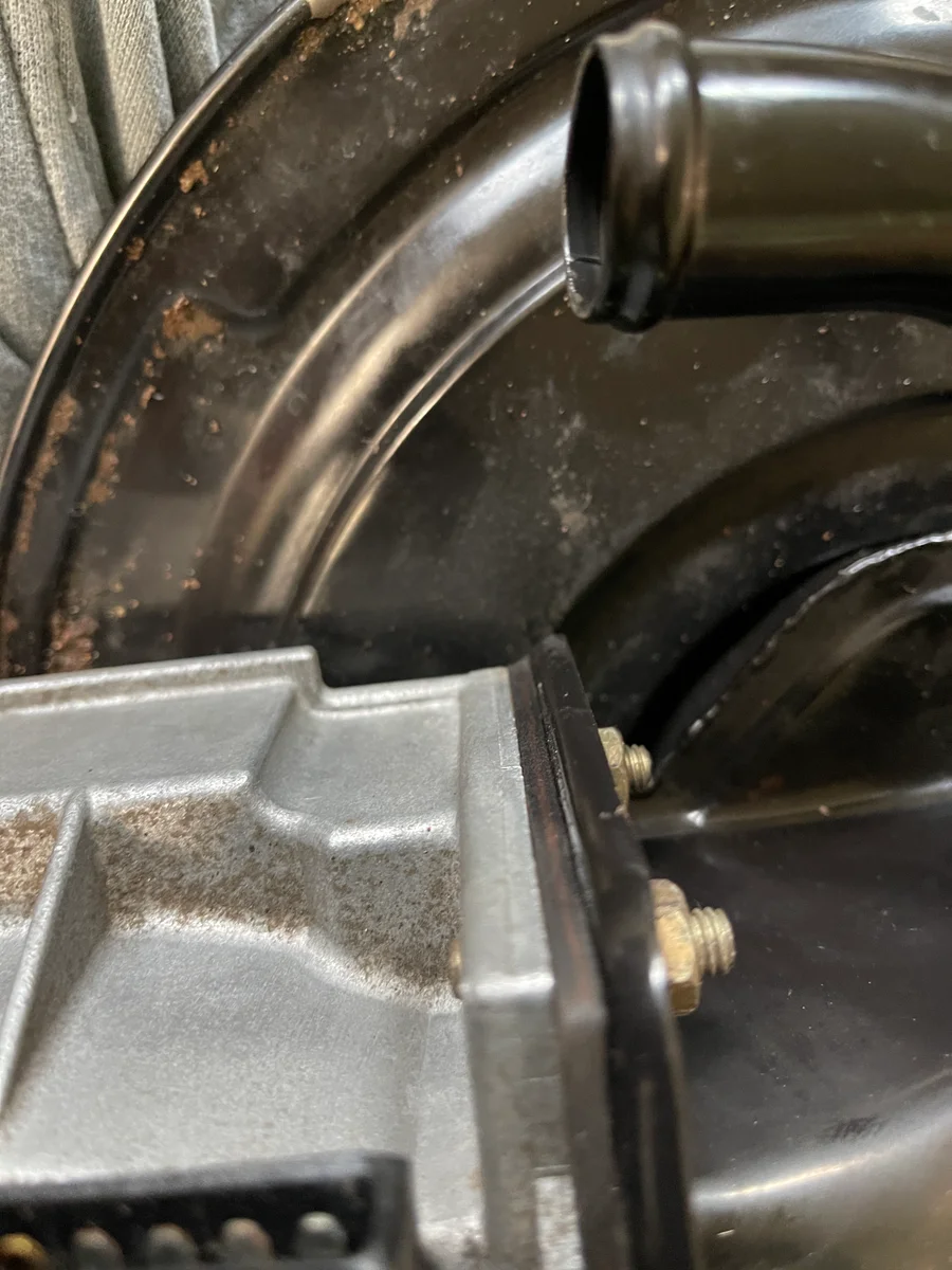 Water pump and belts