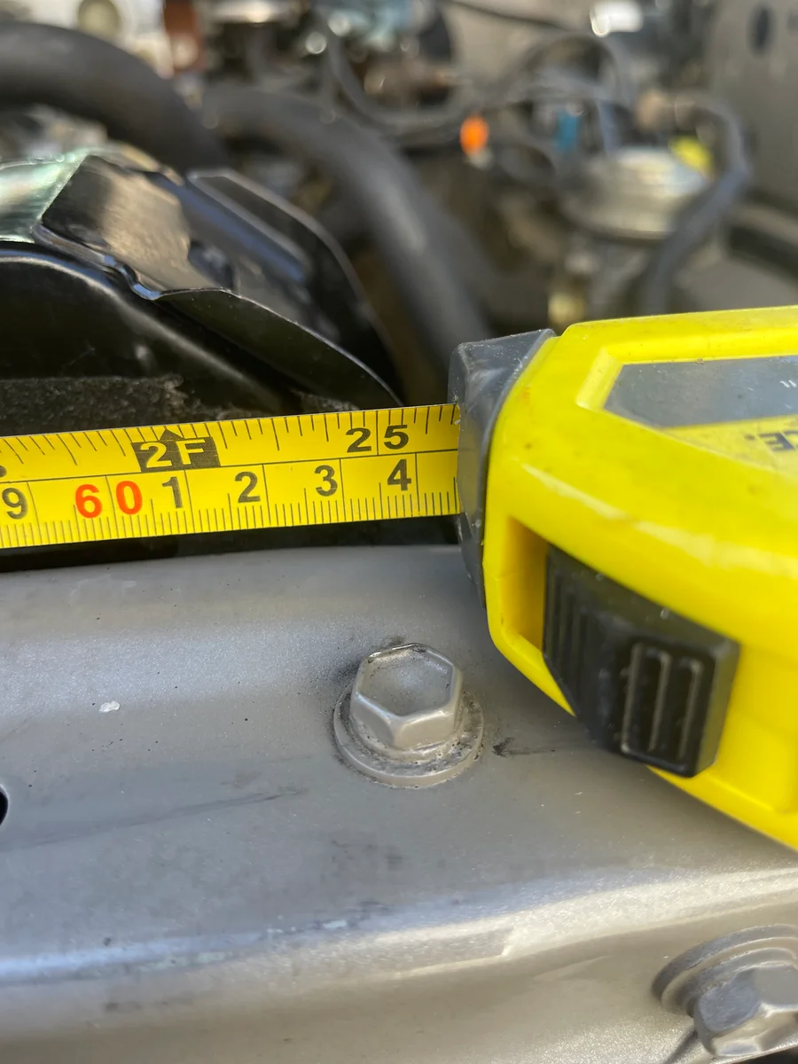 Water pump and belts