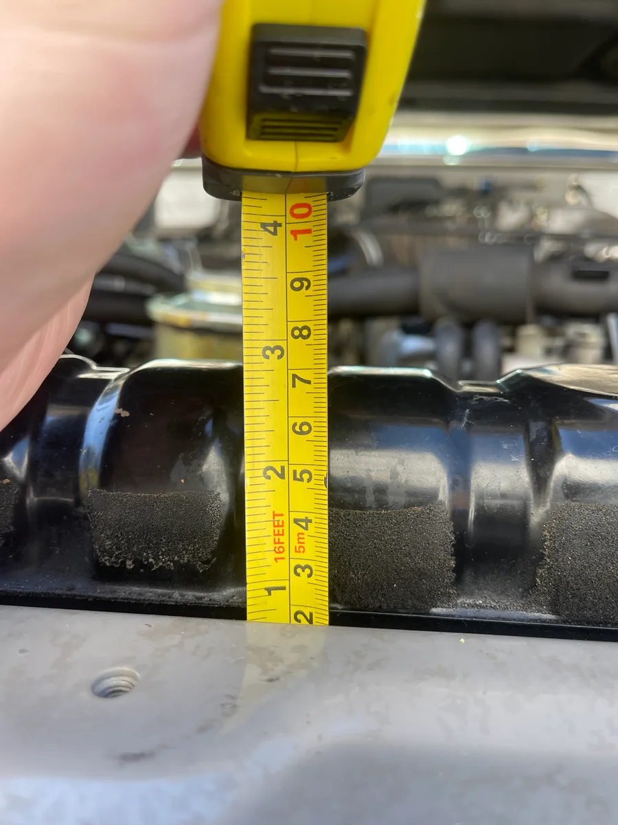 Water pump and belts