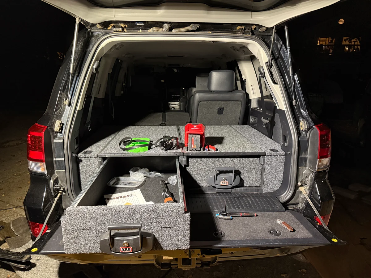 Drawers and Roofrack